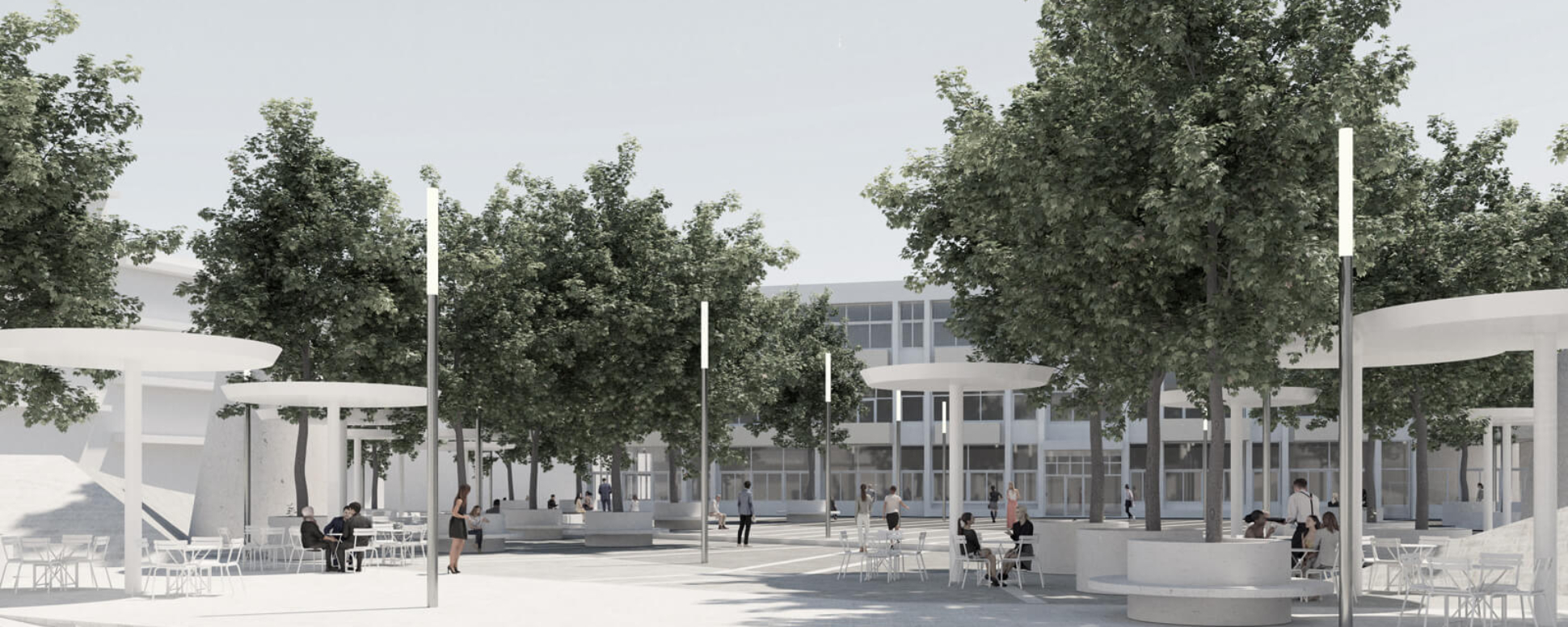 Project: Regeneration of Urban Areas in the City of Katerini | Architectural Competition 1st Prize